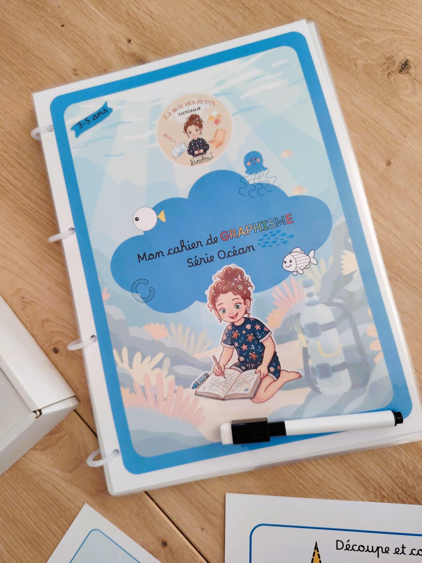 BOX 3-6 ANS - Graphisme et océan