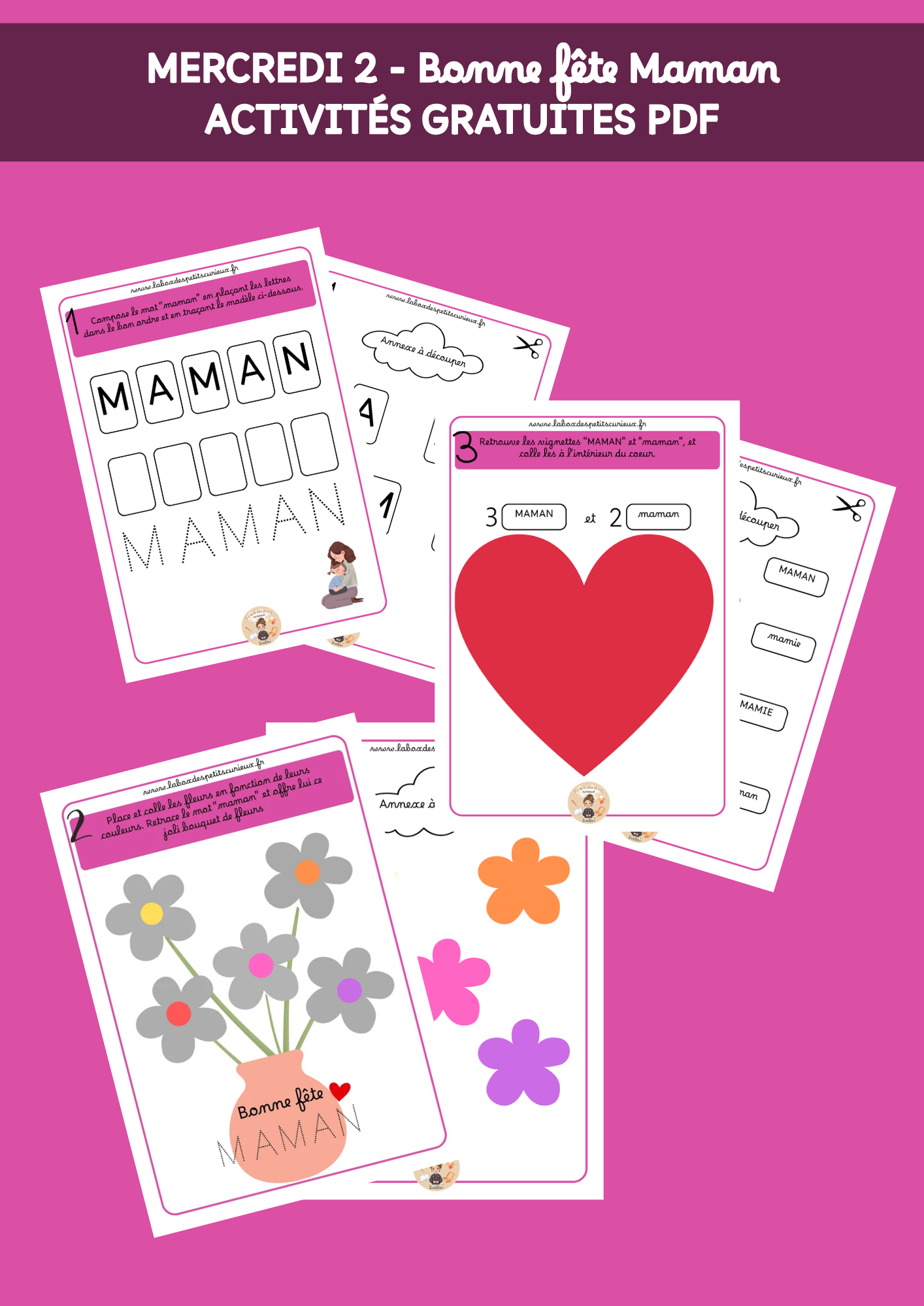 Mercredi 2 - Bonne fête maman , PDF Gratuit !
