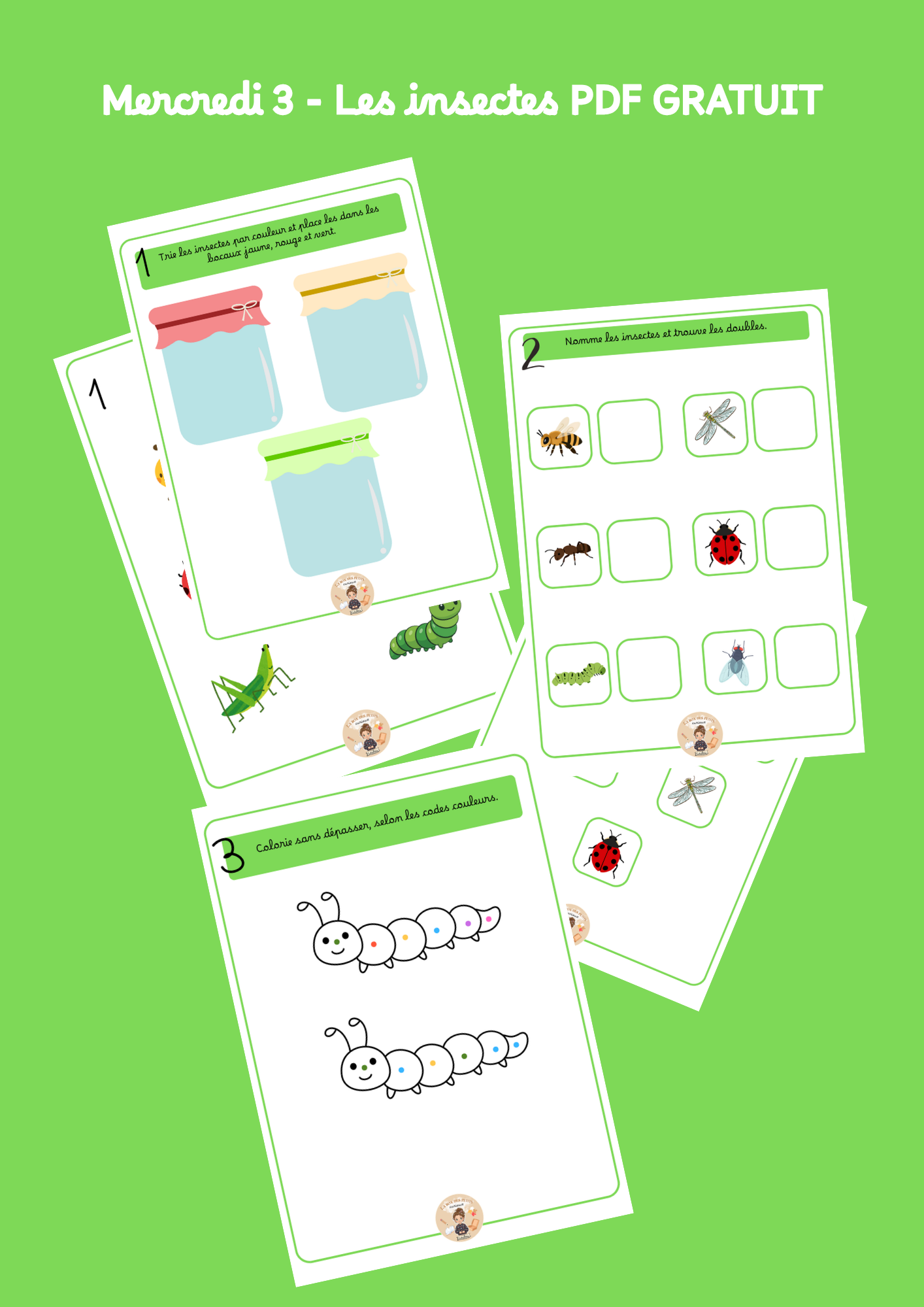 Mercredi 3 - Les insectes, PDF Gratuit