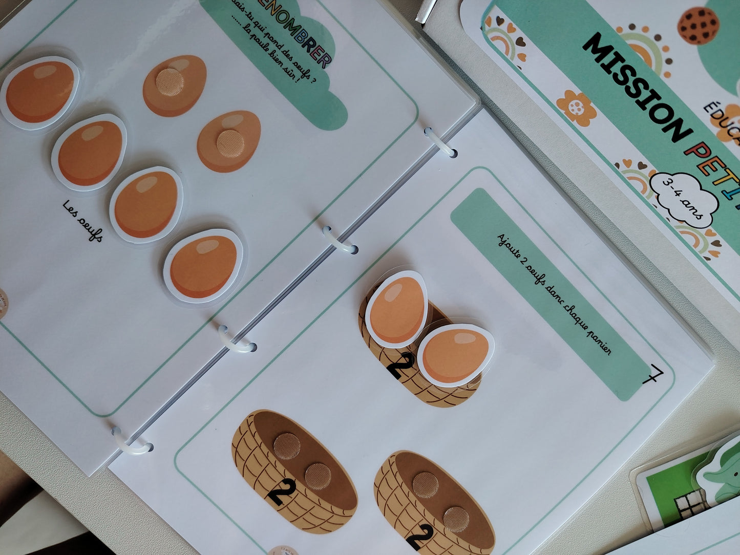 Livret d'activités 3-4 ans - mission petite section (Box Mission petite section)