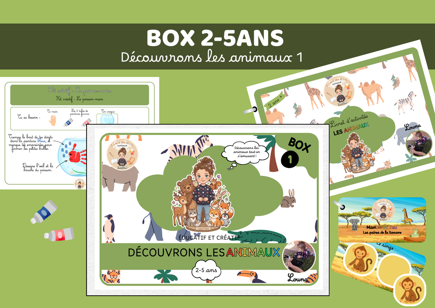 2-5 ans - Découvrons les animaux