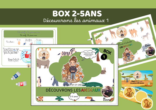 2-5 ans - Découvrons les animaux