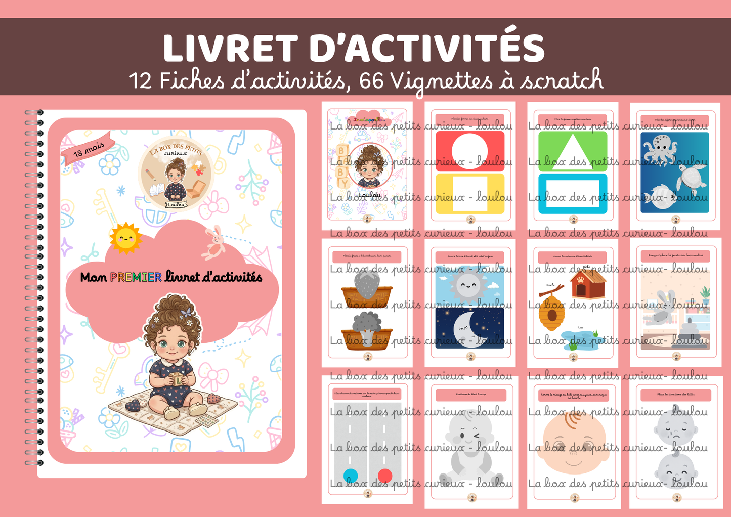 16-18 MOIS - Ma première box activités