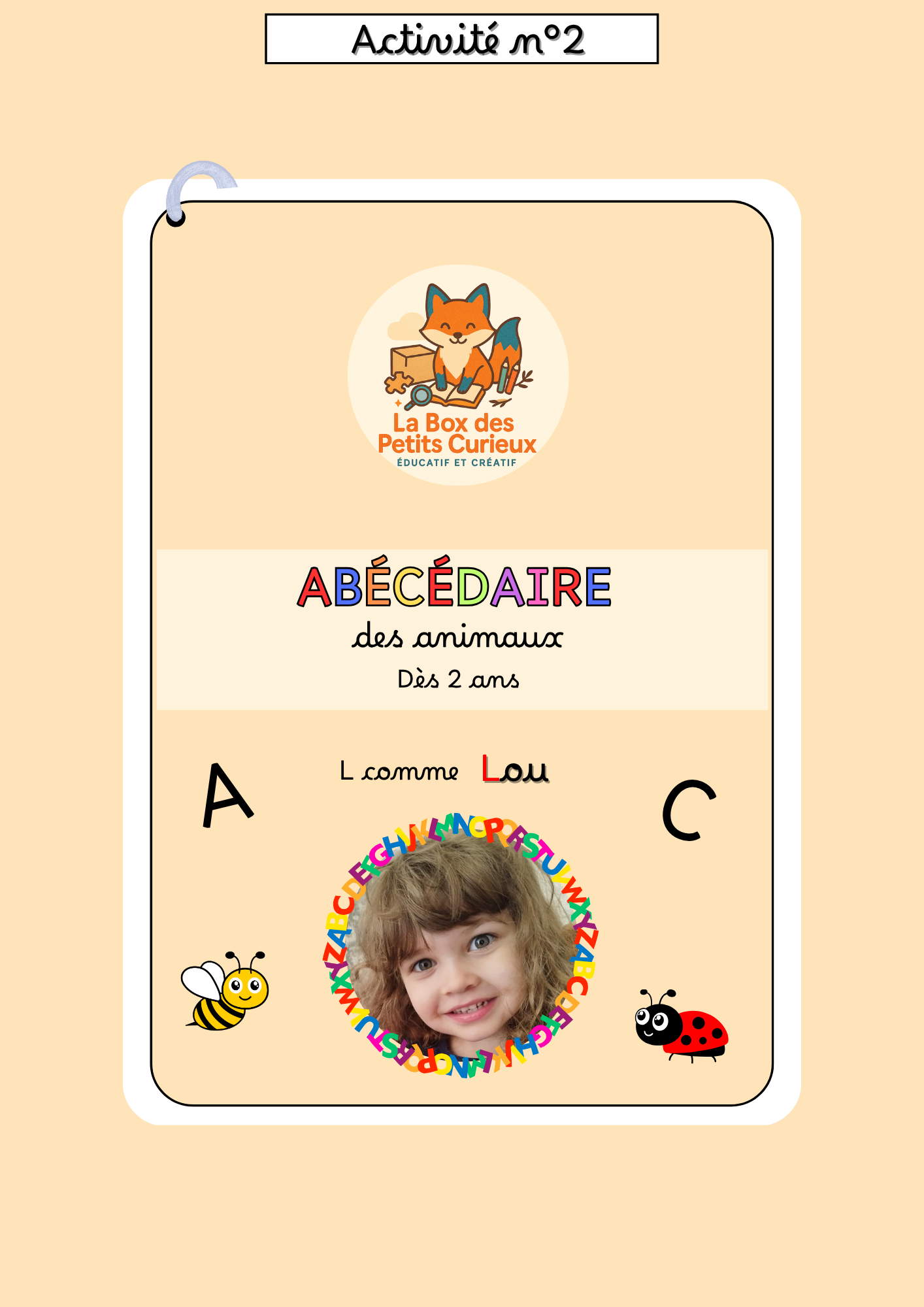 LA BOX DES 2-4 ANS - DES CHIFFRES ET DES LETTRES