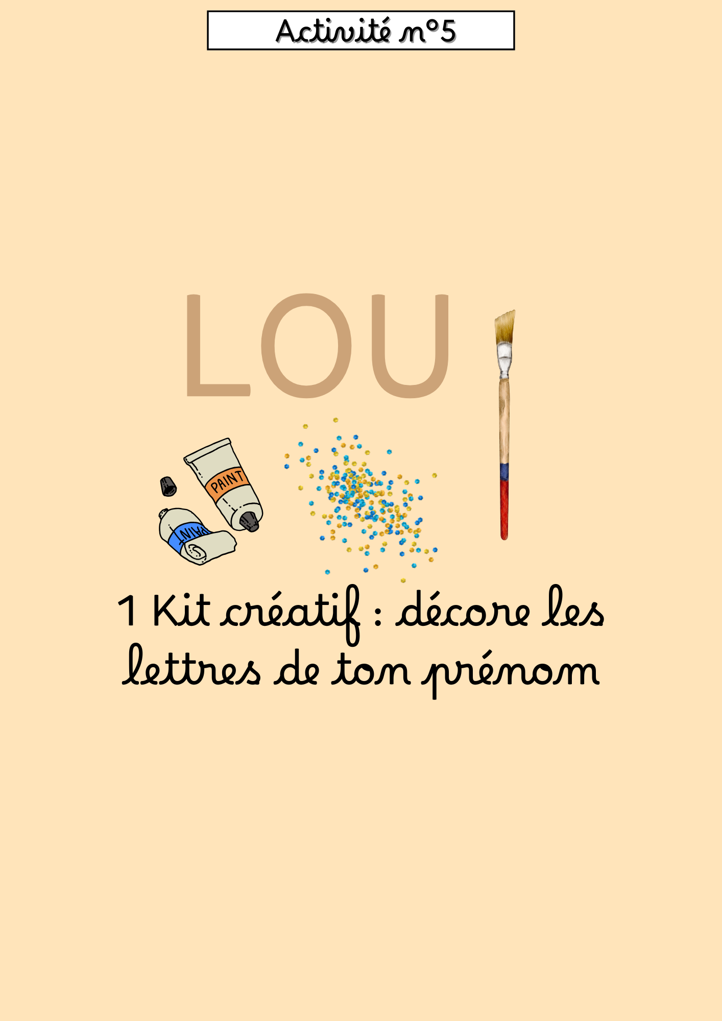 LA BOX DES 2-4 ANS - DES CHIFFRES ET DES LETTRES