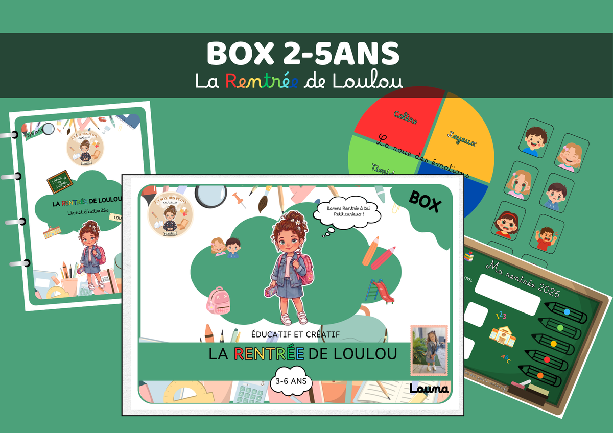3-6 ans - La Rentrée de Loulou