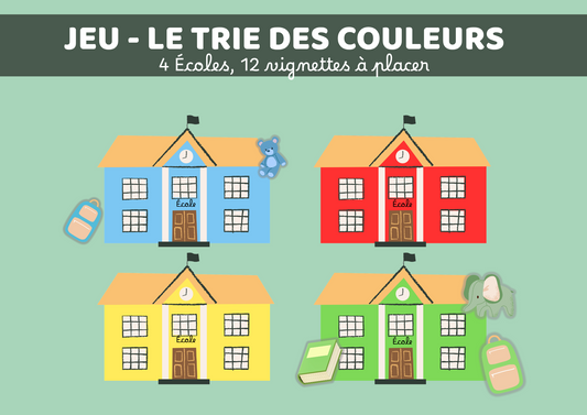 Mini Jeu - Le trie des couleurs
