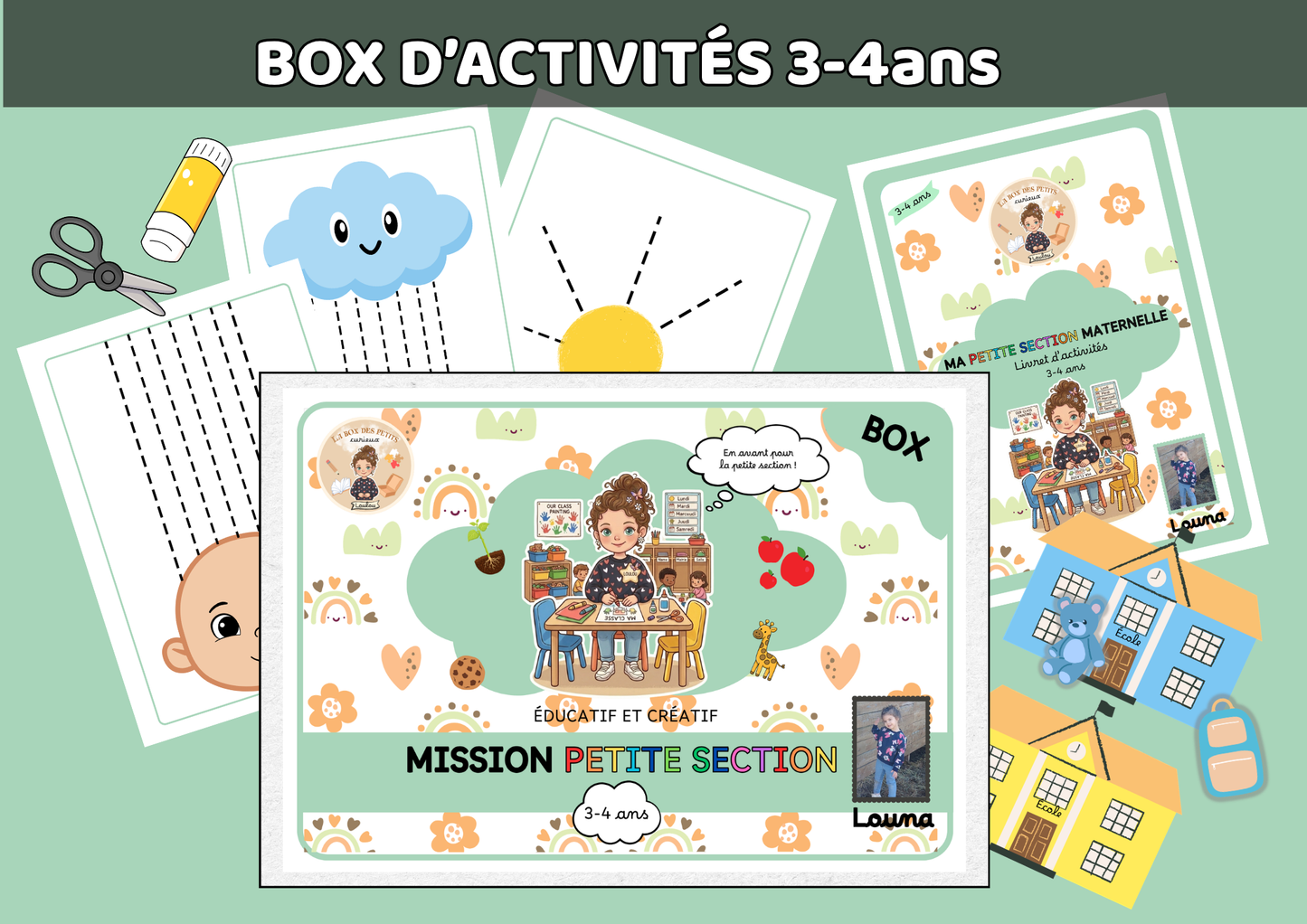 BOX 3-4 ANS - Mission Petite section !