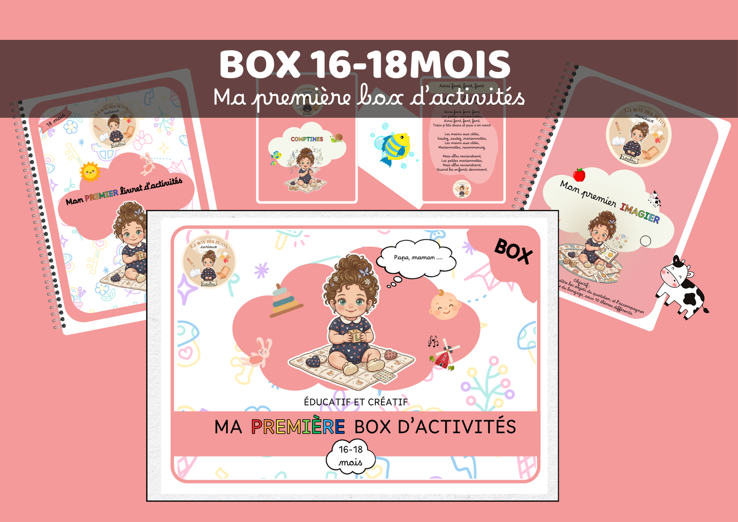 16-18 MOIS - Ma première box activités