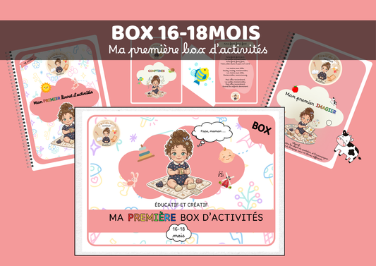 16-18 MOIS - Ma première box activités
