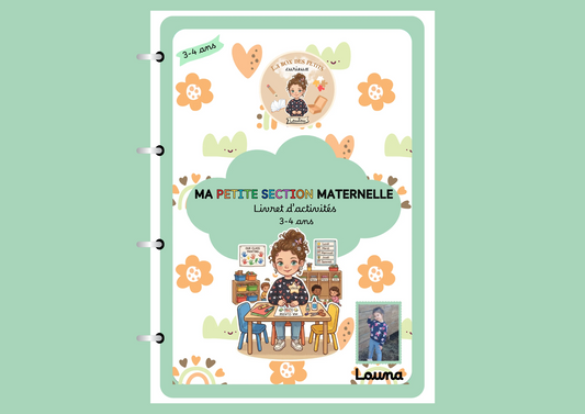 Livret d'activités 3-4 ans  - mission petite section (Box Mission petite section)