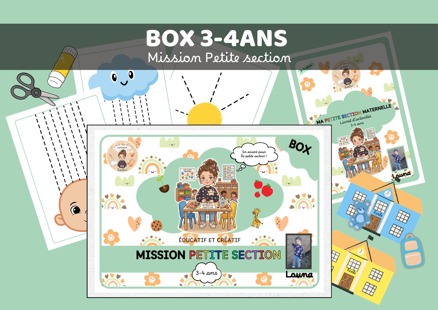 BOX 3-4 ANS - Mission Petite section !