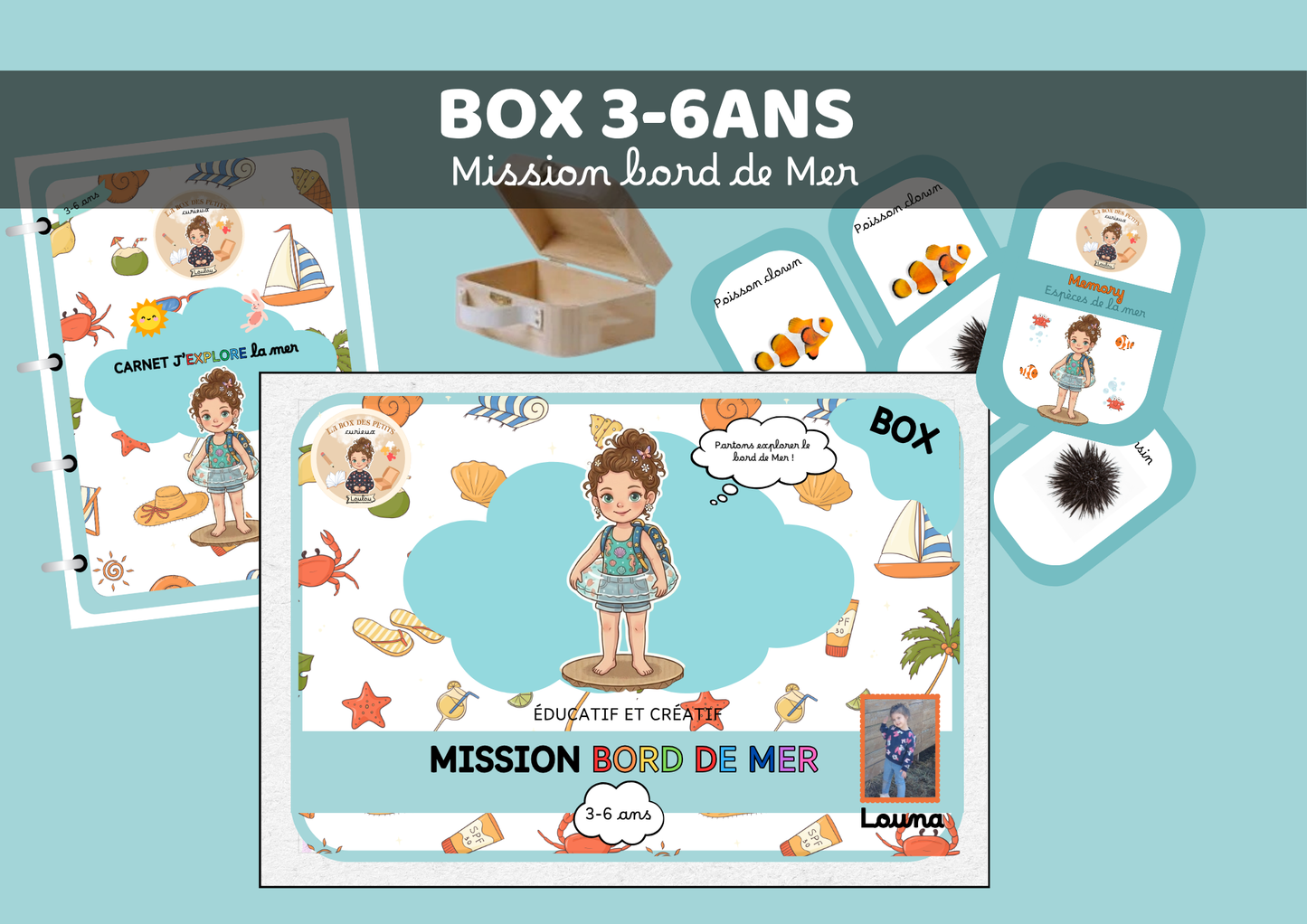 BOX 3-6 ANS - MISSION BORD DE MER