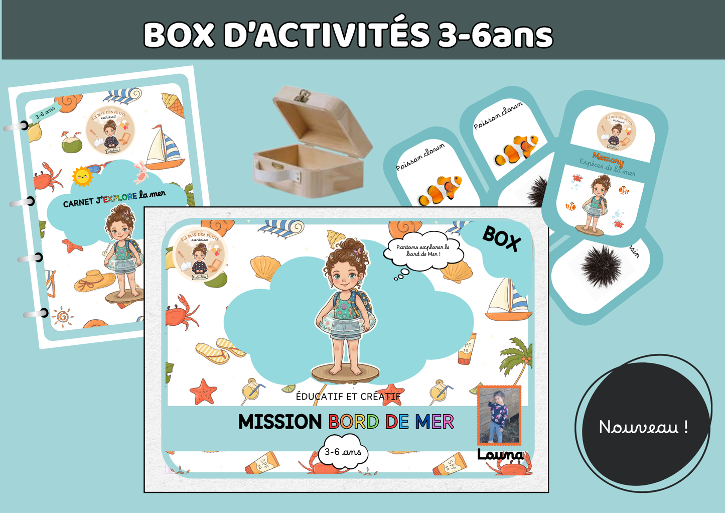 BOX 3-6 ANS - MISSION BORD DE MER