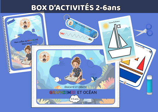 BOX 3-6 ANS  - Graphisme et océan