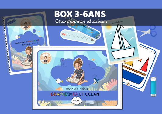 BOX 3-6 ANS  - Graphisme et océan