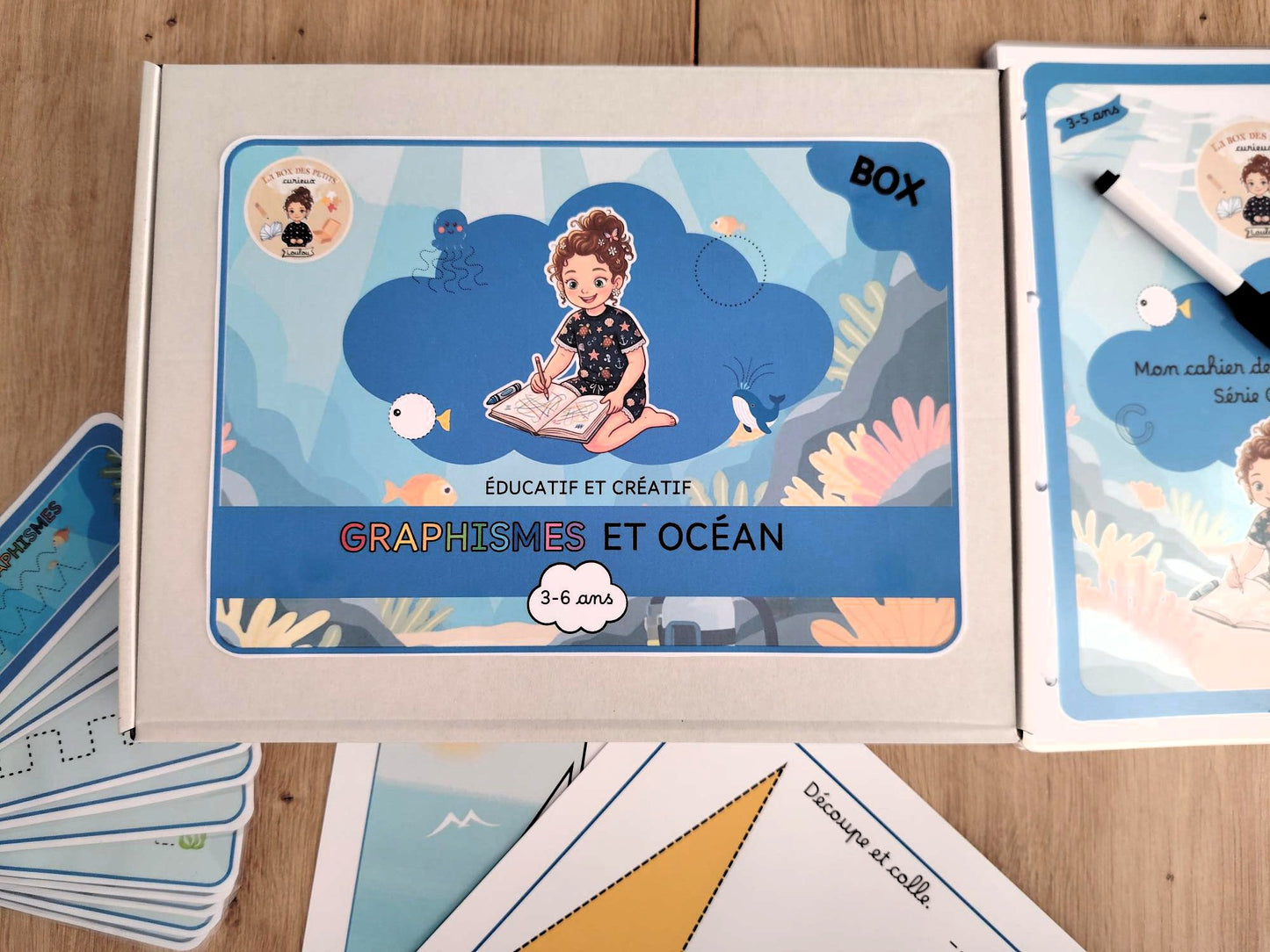 BOX 3-6 ANS  - Graphisme et océan