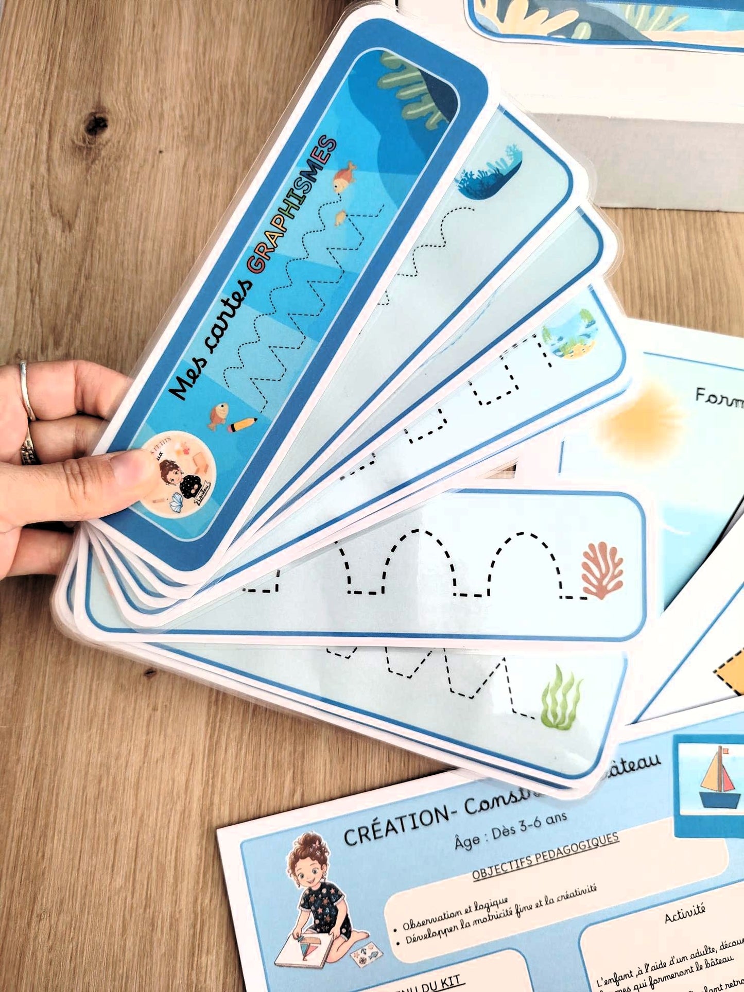 BOX 3-6 ANS  - Graphisme et océan