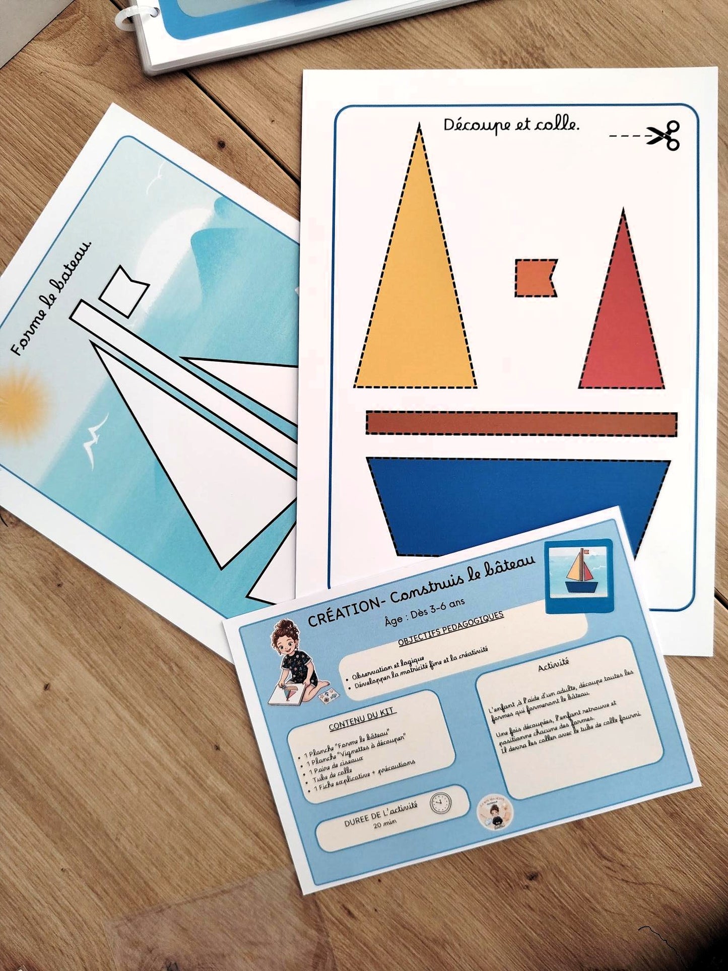 BOX 3-6 ANS  - Graphisme et océan