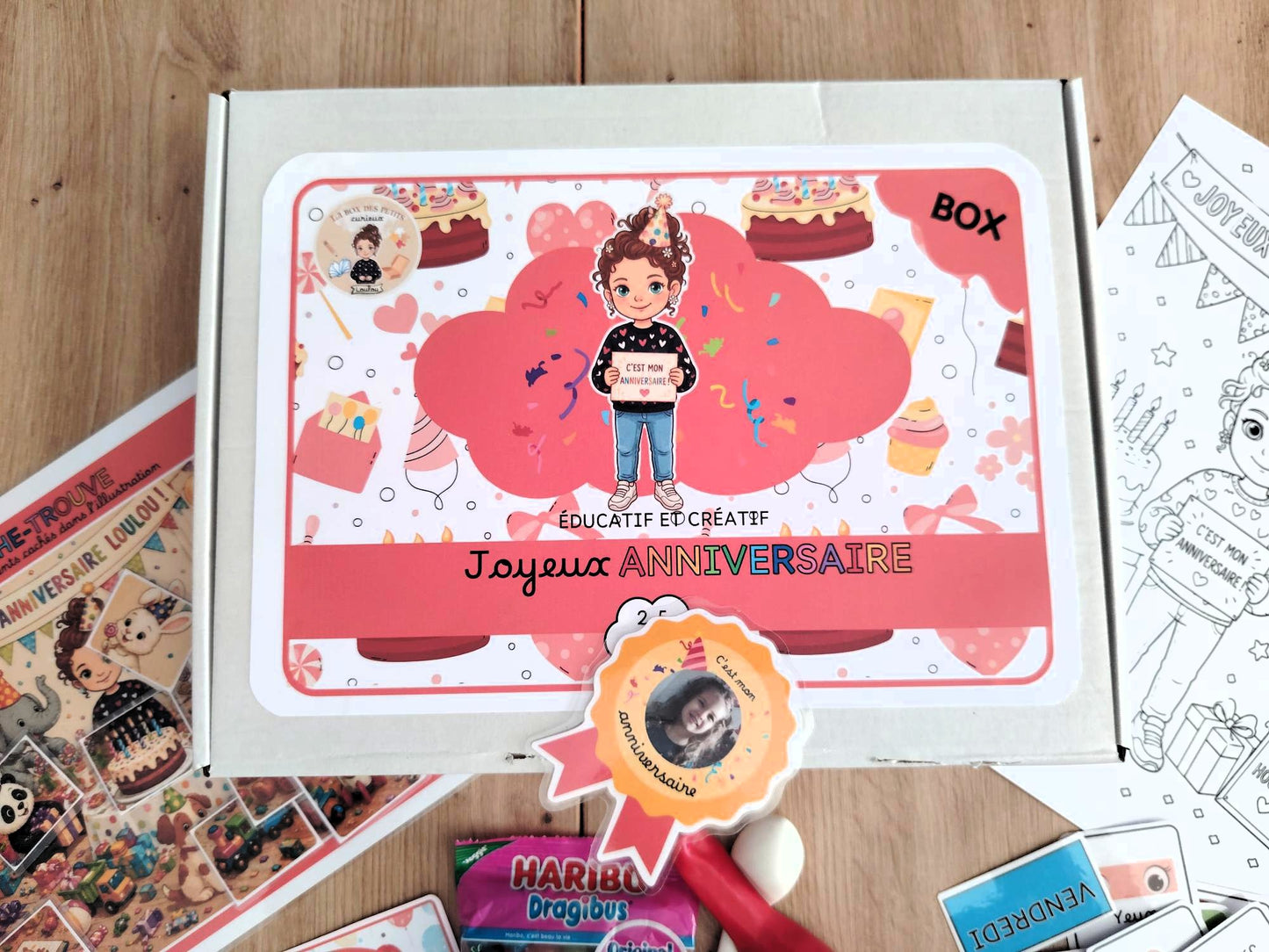BOX 2-5 ANS  - Joyeux anniversaire