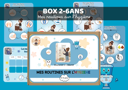 2-6 ans + - Mes routines sur l'hygiène
