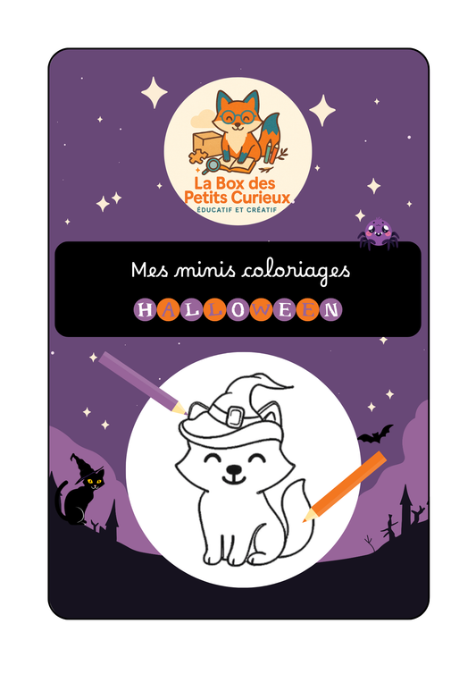 Livret de coloriage Halloween - Gratuit
