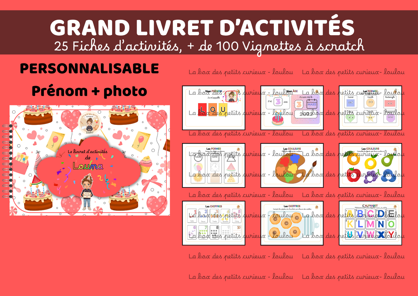 BOX 2-5 ANS  - Joyeux anniversaire