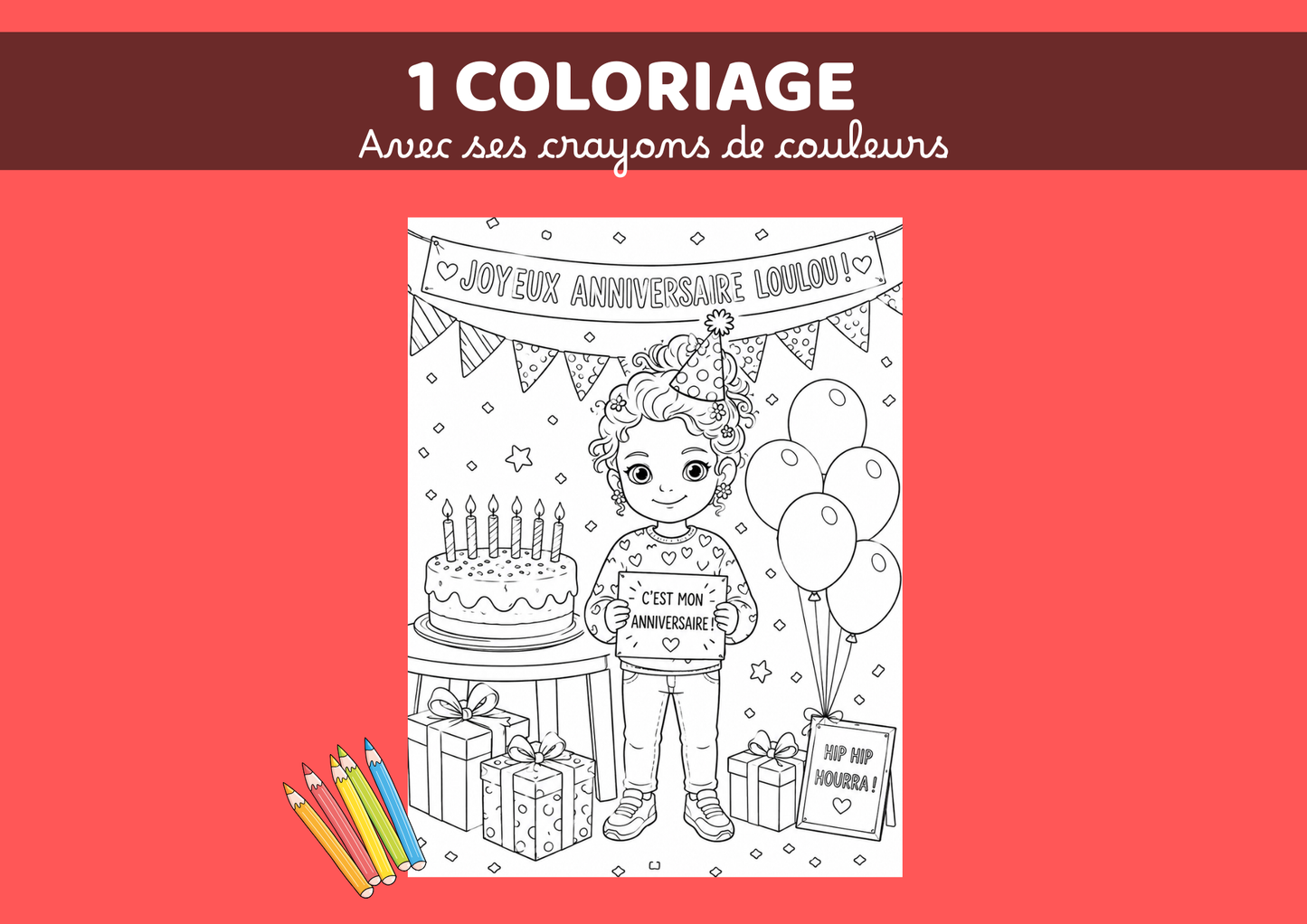 BOX 2-5 ANS  - Joyeux anniversaire