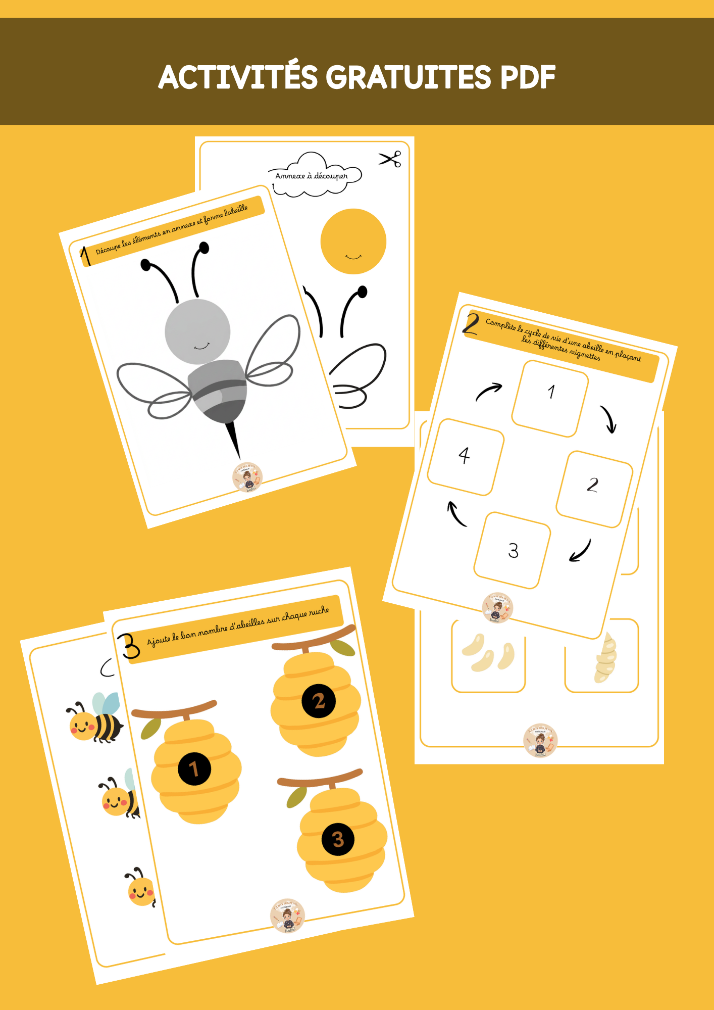 Mercredi 1 - Les abeilles , PDF Gratuit !