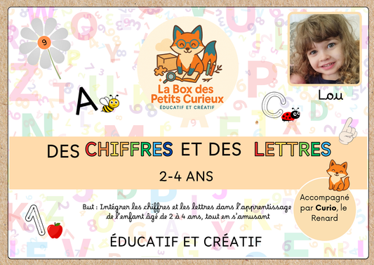 LA BOX DES 2-4 ANS - DES CHIFFRES ET DES LETTRES