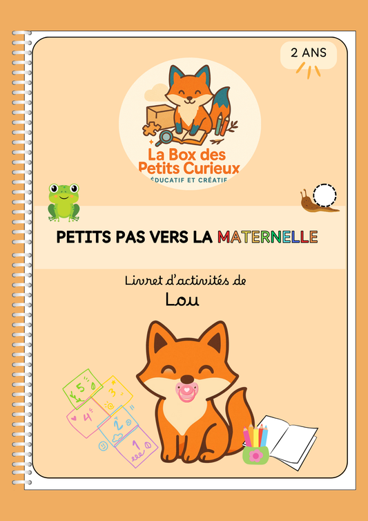 2-3 ANS LIVRET D'ACTIVITES  - Petits Pas vers la Maternelle (Box petits pas vers la maternelle)