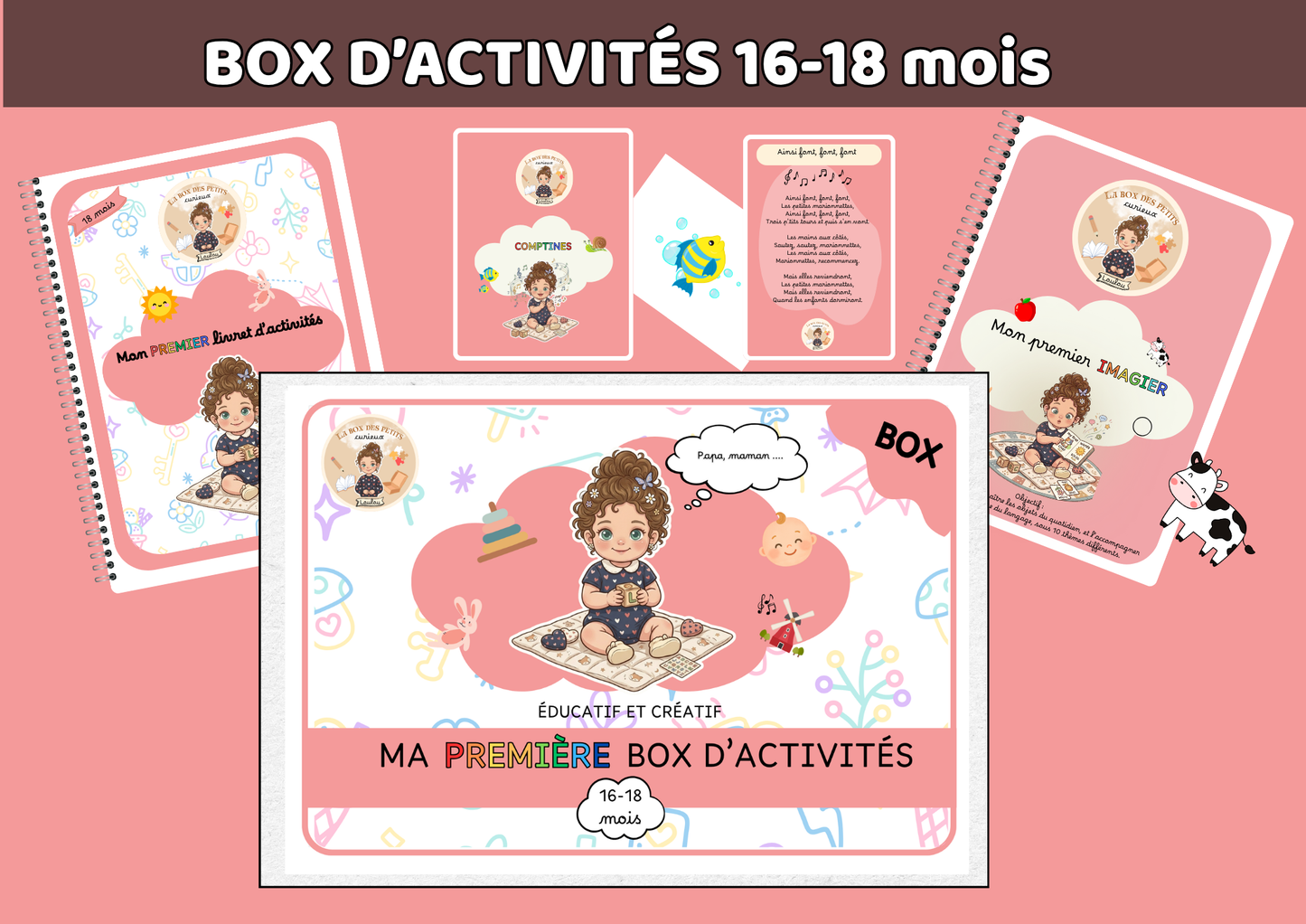 16-18 MOIS - Ma première box activités