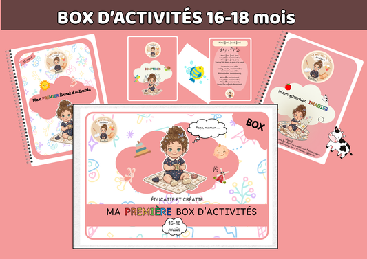 16-18 MOIS - Ma première box activités
