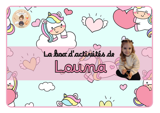 Couverture personnalisée Licorne
