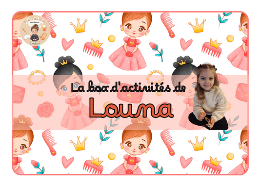 Couverture personnalisée Princesse