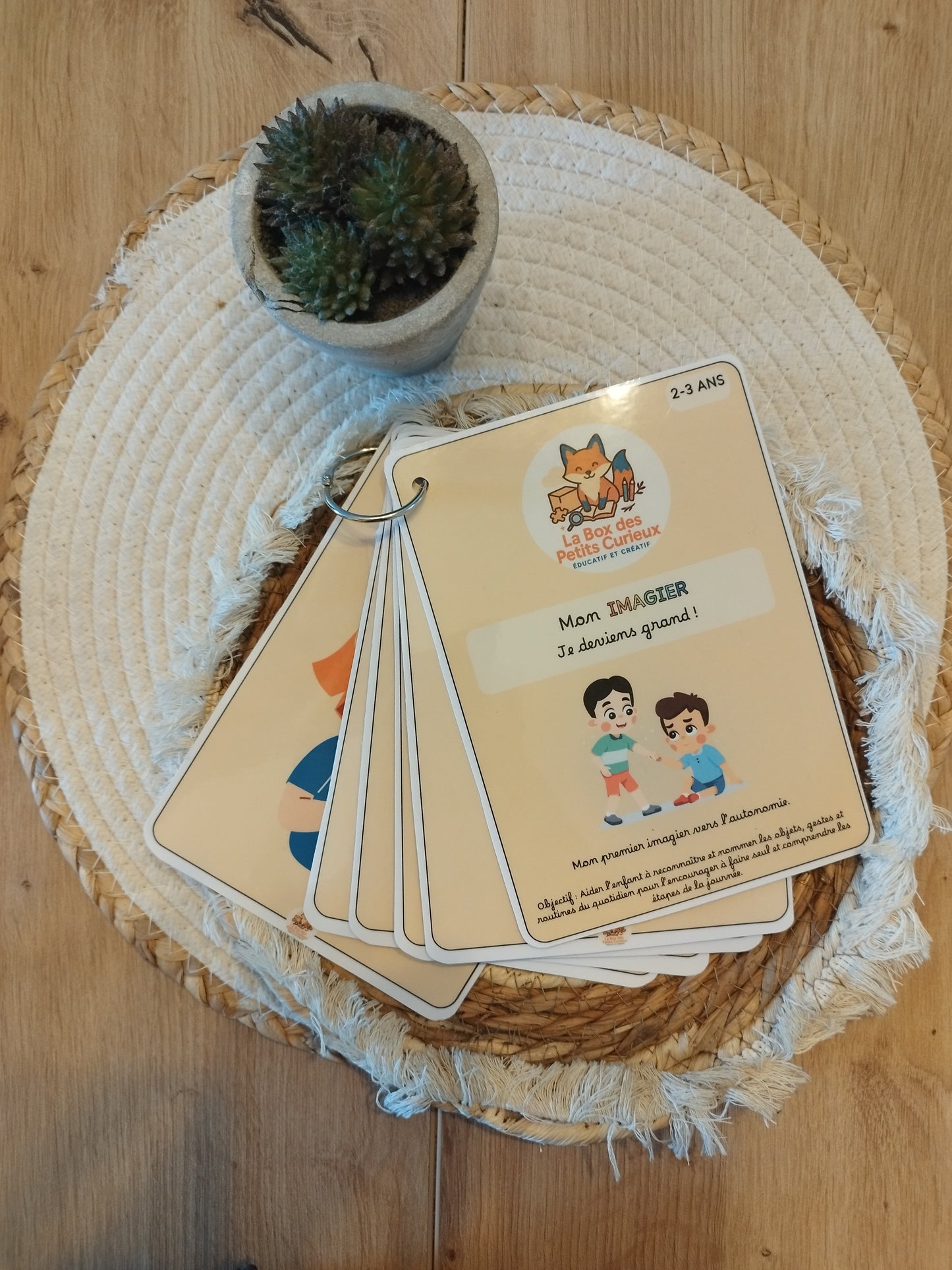 2ANS+ IMAGIER - Je deviens grand - BOX Petits pas vers la maternelle