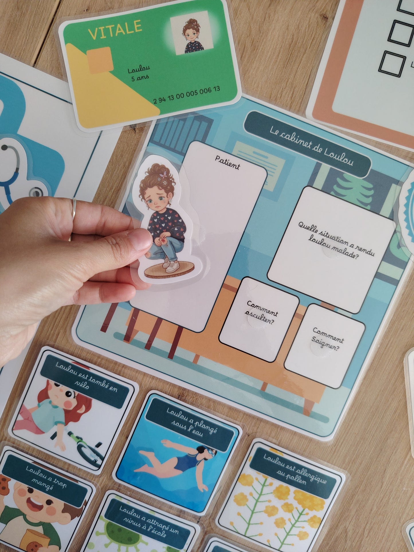 Jeu - Le cabinet medical de loulou
