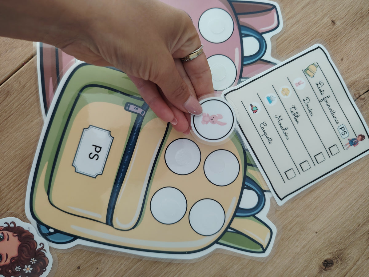 Jeu - Préparons la Rentrée - 3 ans et +