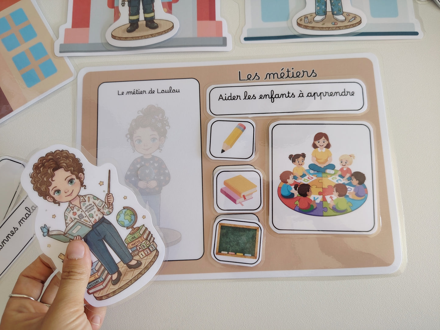 Jeu - Découvre les métiers
