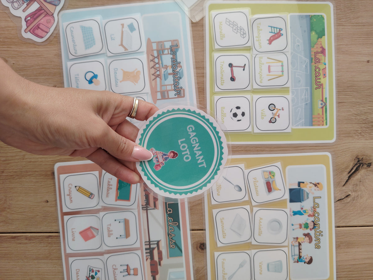 Jeu PACK - Le trio de la Rentrée - 3 ans et +
