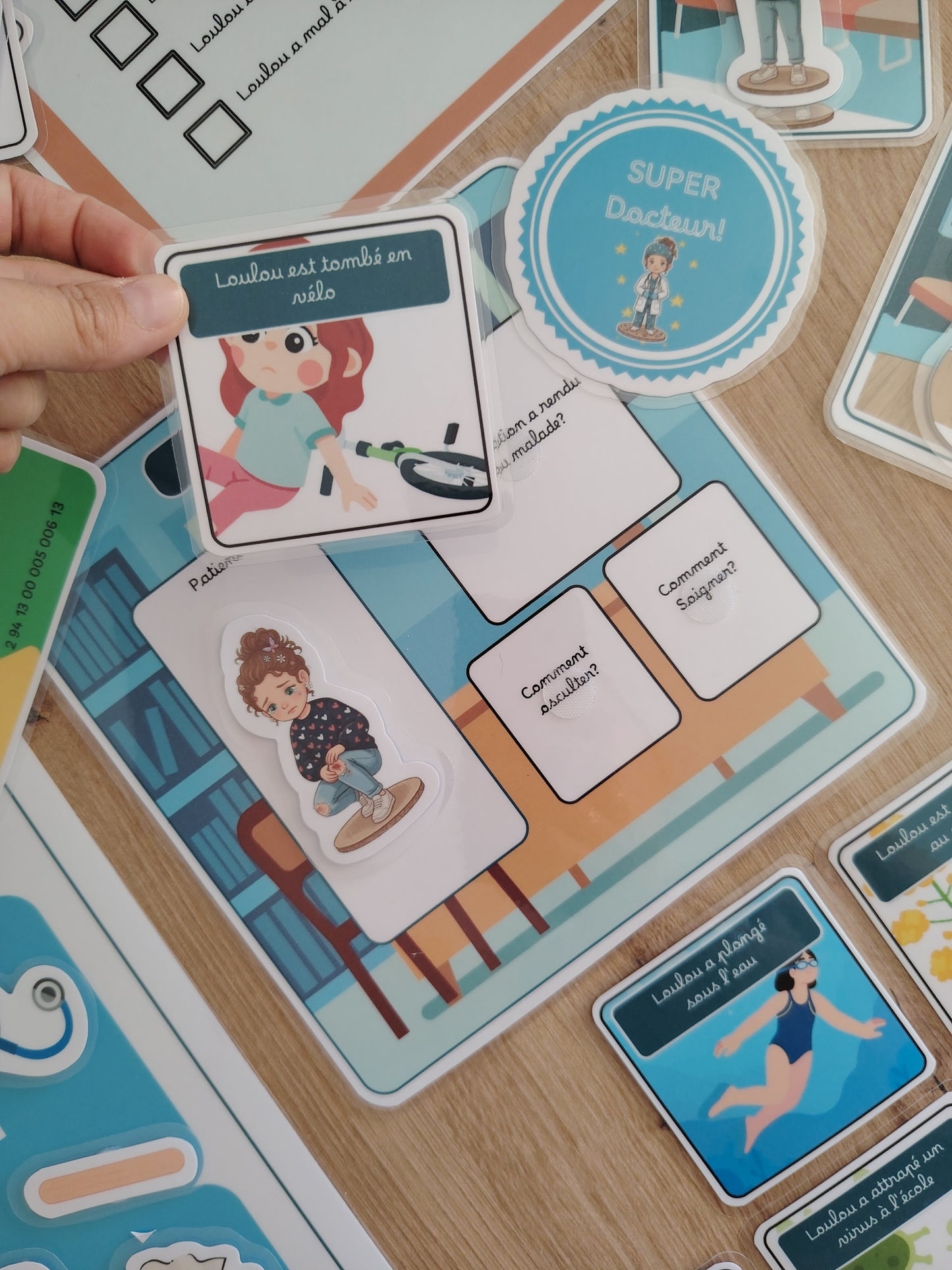 Jeu - Le cabinet medical de loulou