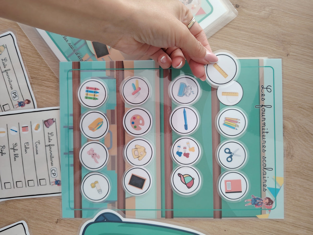 Jeu - Préparons la Rentrée - 3 ans et +